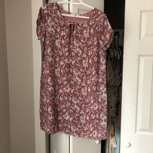 “Jack” floral t shirt dress